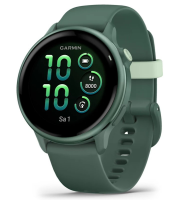 Garmin vívoactive® 6, Sportuhr, Jasper Green/J. Green Metallic