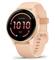 Garmin vívoactive® 6, Sportuhr, Pink Dawn/P. Dawn Metallic