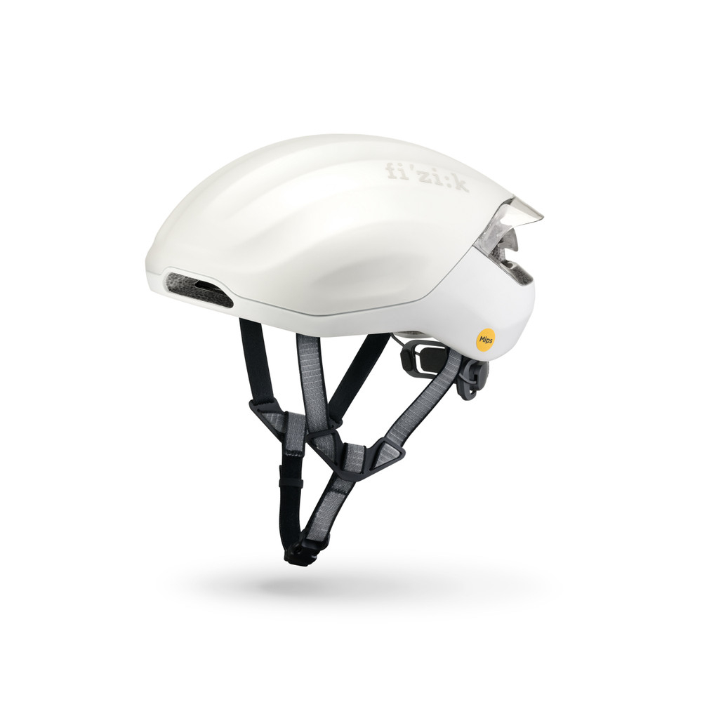 Fizik Kudo Aero Helmet + Light weiss L