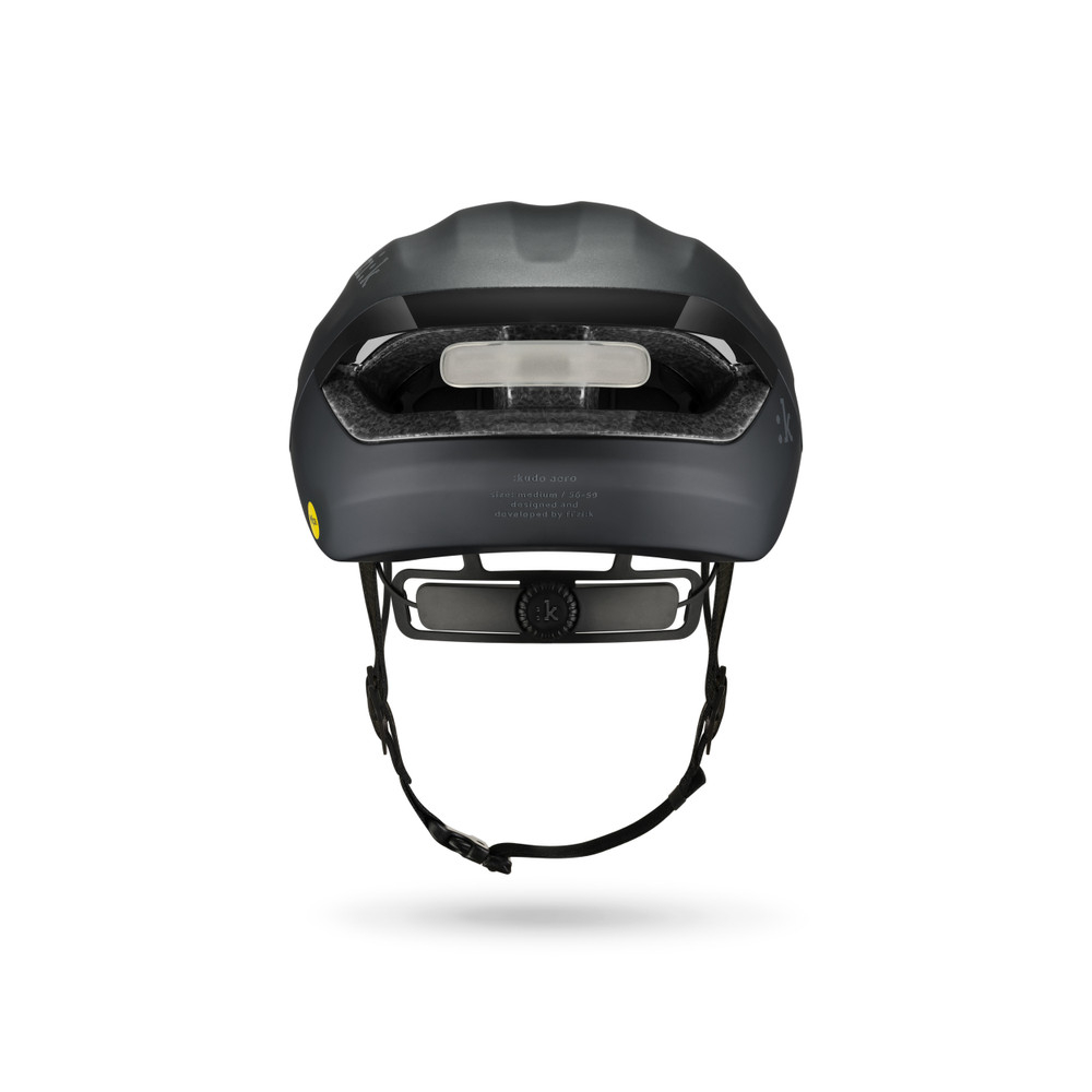 Fizik Kudo Aero Helmet + Light schwarz M