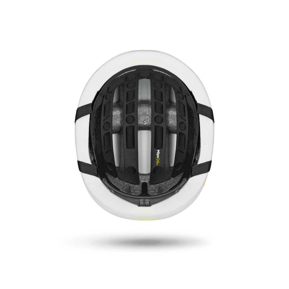 Fizik Kudo Aero Helmet + Light silber M