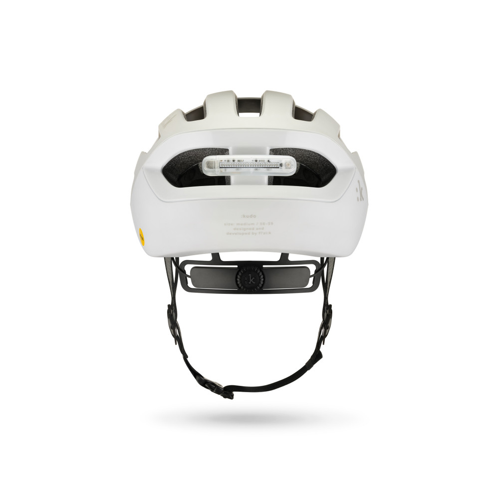 Fizik Kudo Helmet + Light weiss L