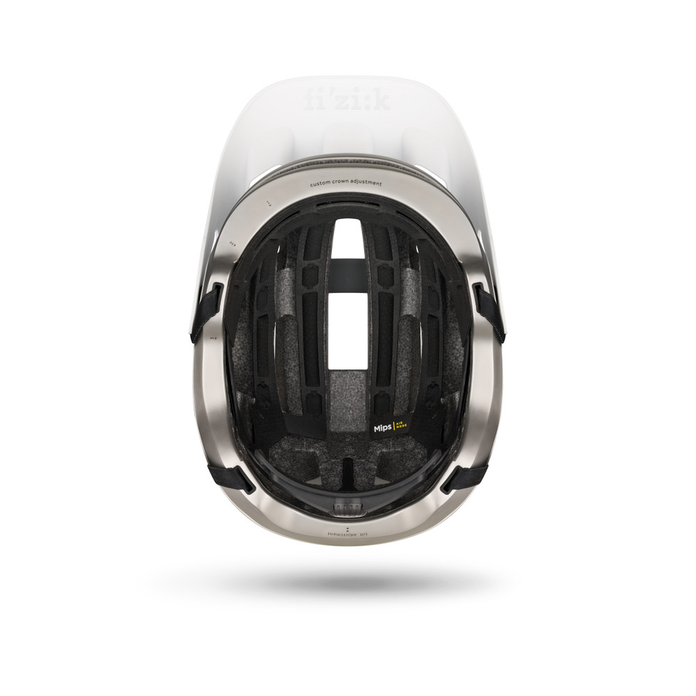 Fizik Kassis Helmet + Light weiss S