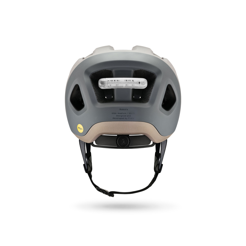 Fizik Kassis Helmet + Light schlamm-sand L
