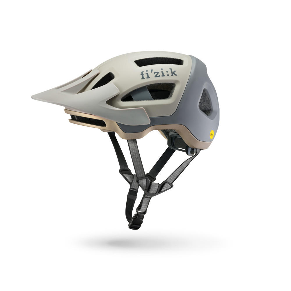 Fizik Kassis Helmet + Light schlamm-sand L