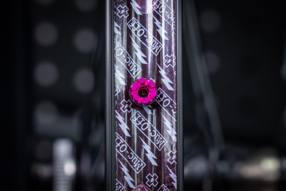 Muc-Off V2 Tubeless Ventil Kit 60mm/pink 60 mm, pink