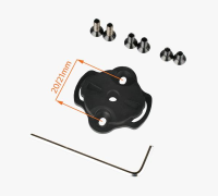 Ravemen AGM02 Garmin bottom tab Einsatz für Montage unterhalb GPS Halterung zu FR160/FR300