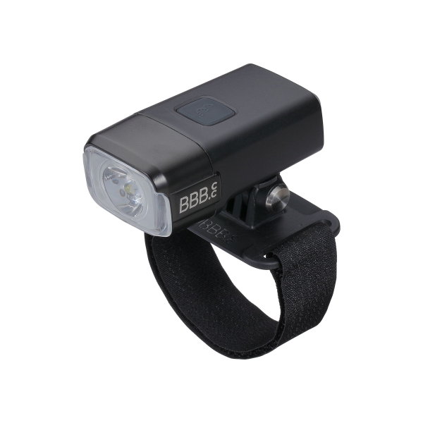 BBB Helmet Light Adventure Strike 600 Lumen mit Akku, 3 Modi, inkl. Helmhalterung