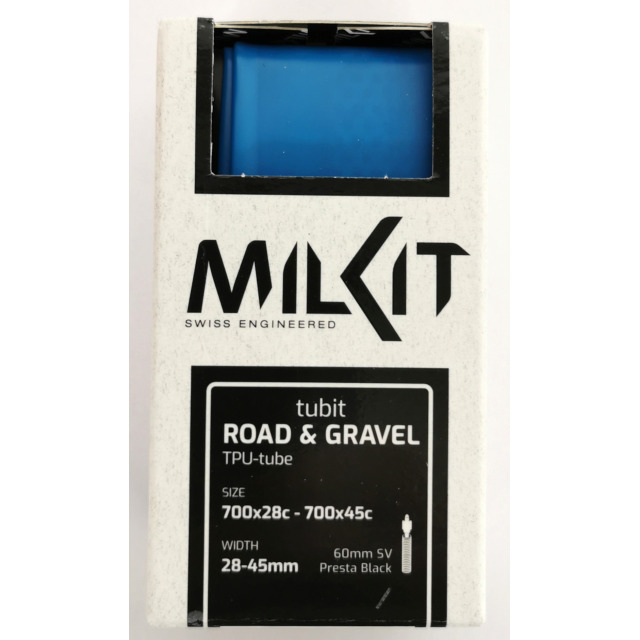 milKit Schlauch TPU Road & Gravel, 700x28-45C, 60mm Ventil