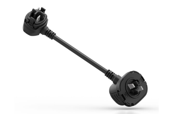 Bosch Kabelsatz PowerMore 250mm BCH3923 Kabelführung Richtung Akkuhalter schwarz