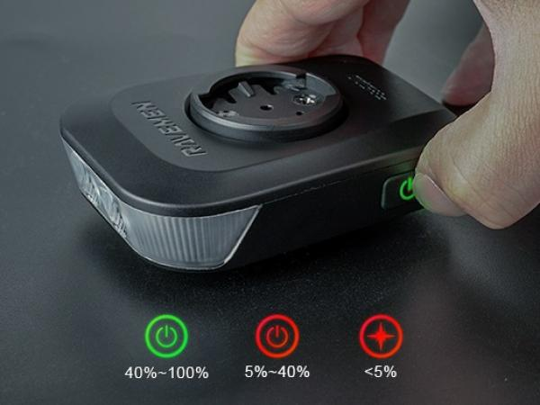 Ravemen FR500 Frontlicht an Garmin/Wahoo Halterung