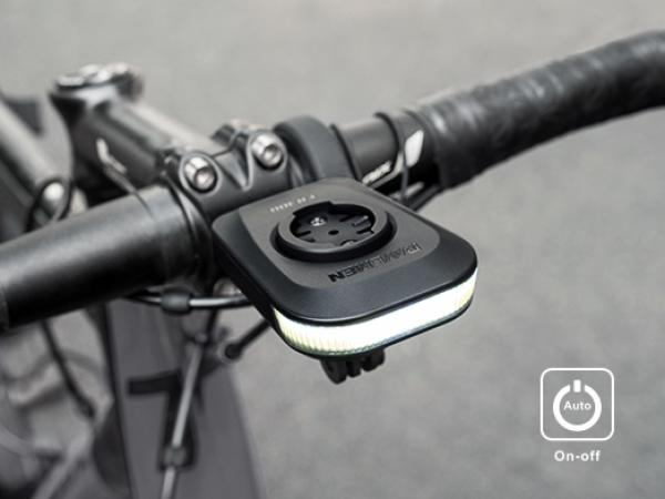 Ravemen FR300 ANT+ Frontlicht an Garmin/Wahoo Halterung