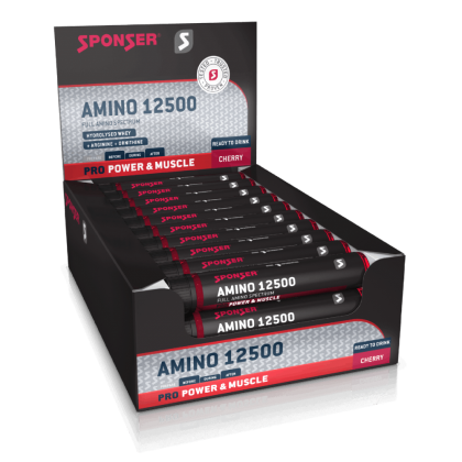 Sponser Amino 12500, 25ml, Cherry