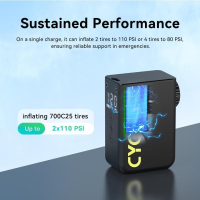 CYCPLUS AS2 Ultra E-Pump Elektrische Minipumpe