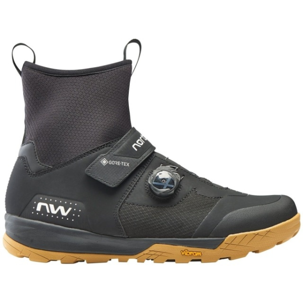 Northwave Schuhe Kingrock Plus GTX, 46, FW25, Trail/AM, Black/Honey