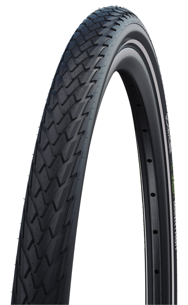 Schwalbe Pneu Green Marathon 20x1.75 GG Starr mit Reflexstreifen black