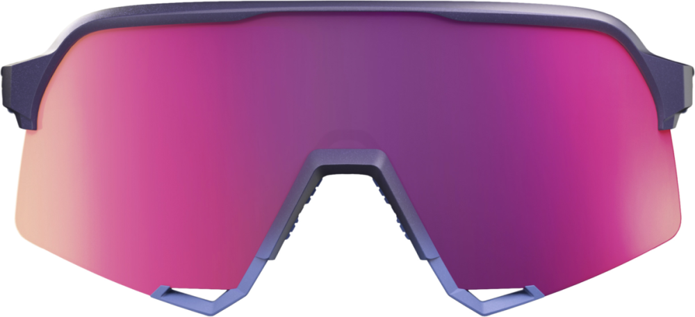 100percent Brille S3 - Satin Storm Metallic - Purple Mirror Lens