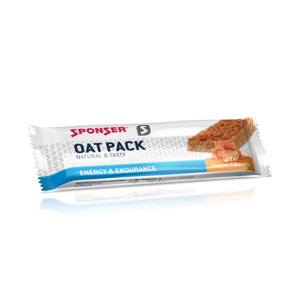 Sponser OAT PACK CREAMY CARAMEL, Creamy Caramel, Display 25 x 50g 