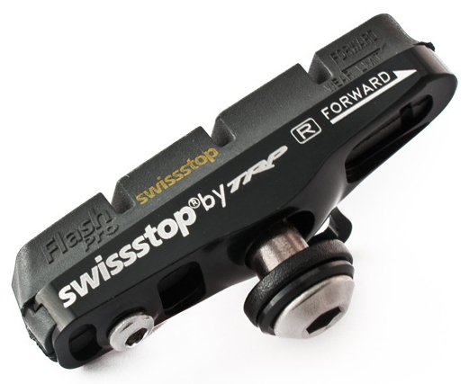 SwissStop Full FlashPro Shimano/SRAM Road Carbon, 1 Paar, Black Prince