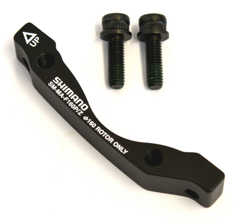 Shimano Scheibenbremsadapter Standard VR, SMMAF180PSA 180mm Post/Stand