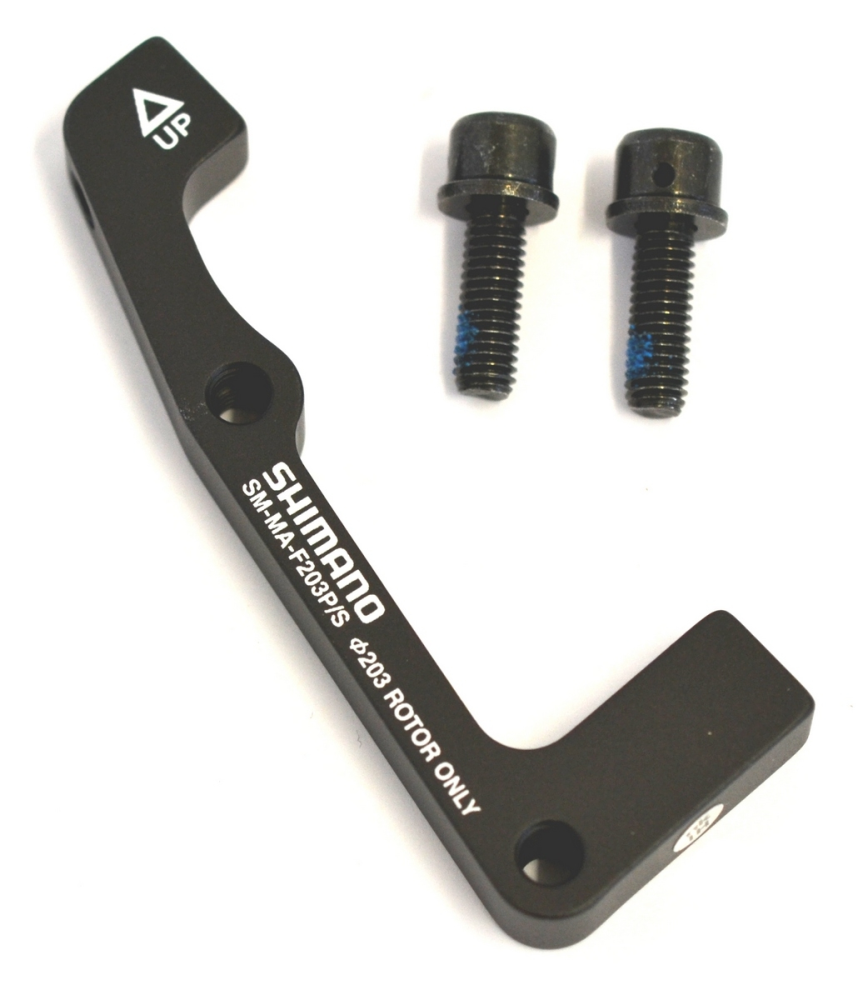 Shimano Scheibenbremsadapter Standard HR, SMMAR203PSA 203mm Post/Stand