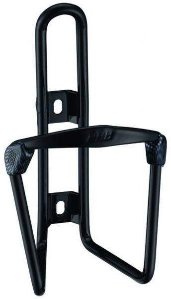 BBB Bidonhalter Fueltank schwarz glanz aus Alu, inkl. Inoxschrauben