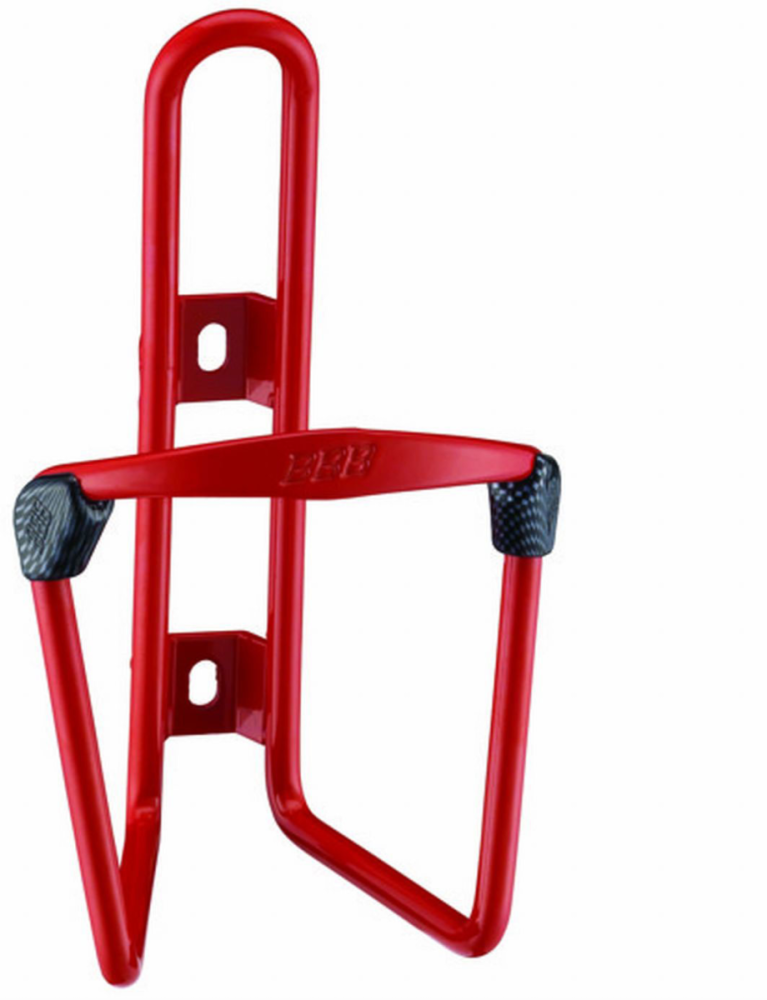 BBB Bidonhalter Fueltank rot anodisiert aus Alu, inkl. Inoxschrauben