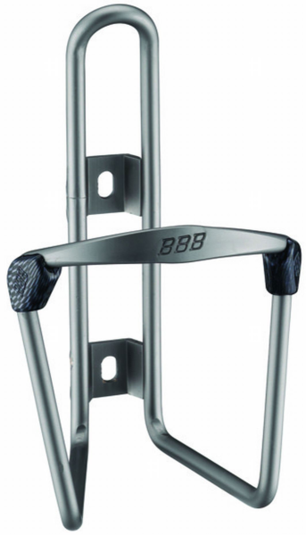 BBB Bidonhalter Fueltank Titan anodisiert aus Alu, inkl. Inoxschrauben