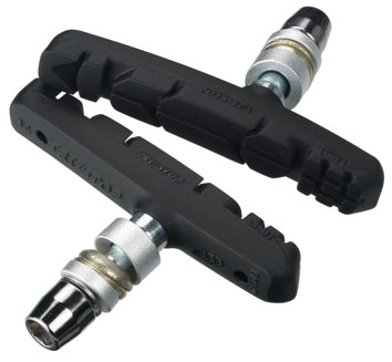 BBB Bremsschuh Tristop Shimano V-Brakes MTB schwarz, 3-Contour, 2 Paar