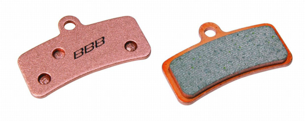 BBB Discbelag Shimano Saint M810/820, ZeeM640,TektroQuadiem/-SL, sinter 1Paar