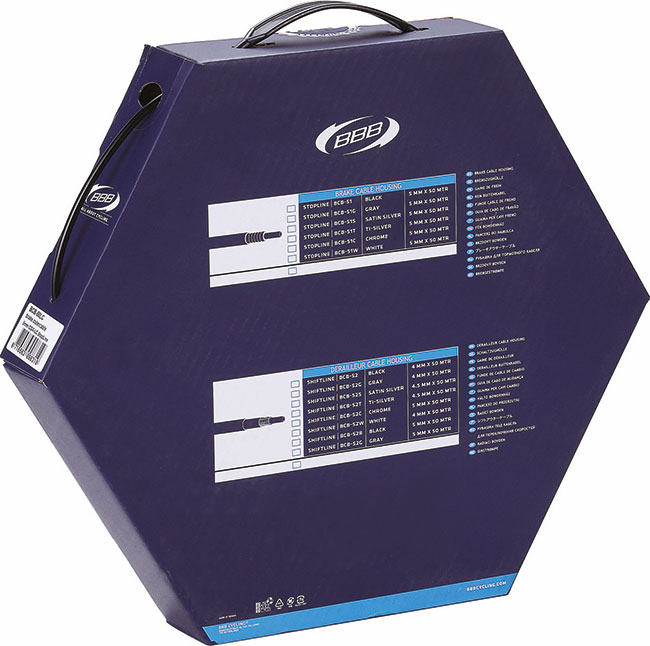 BBB BREMSK.HÜLLE GESCHMIERT, 5MMX50M, SWRZ.