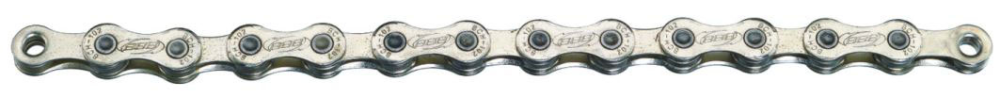 BBB BBB Kette Powerline BCH-102 114 links, 10-Fach, nickel-nickel Hollow Pin