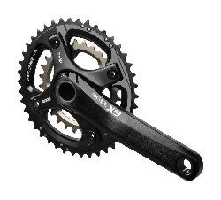 SRAM Kurbel X9 Fatbike 175mm 36-22Z GXP 100mm 2x10 grau