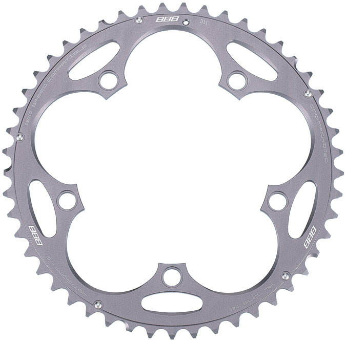 BBB BBB Kettenblatt RoadGear BCR-11S, 49 Zähne, 130mm, schwarz