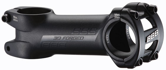 BBB BBB Road Vorbau RoadForce II BHS-08, 1-1/8, +/-6°, 100mm, schwarz, 31.8mm