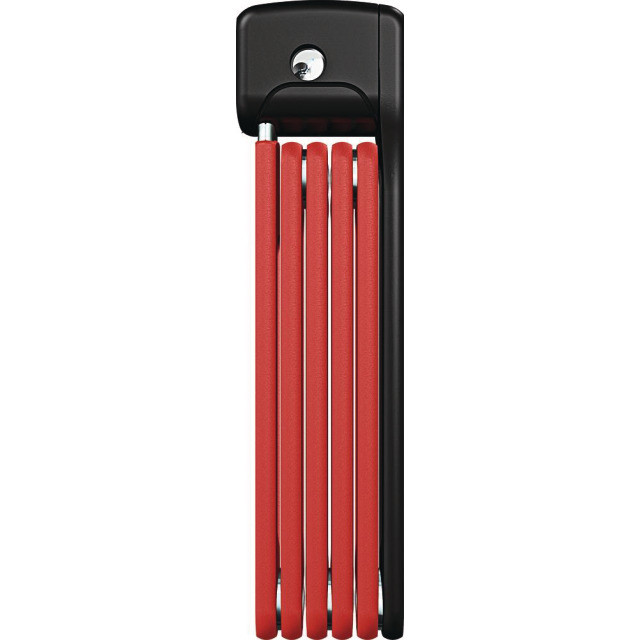 ABUS Faltschloss Bordo Lite 6055/85 mit Halter SH 6055 rot