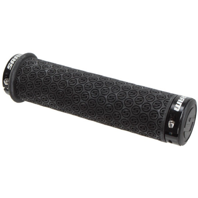 SRAM Lenkergriff SRAM LockingGrips DH Silikon 130mm Paar schwarz