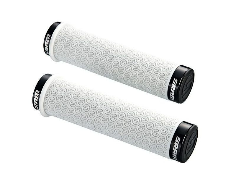 SRAM Lenkergriff SRAM LockingGrips DH Silikon 130mm Paar weiss
