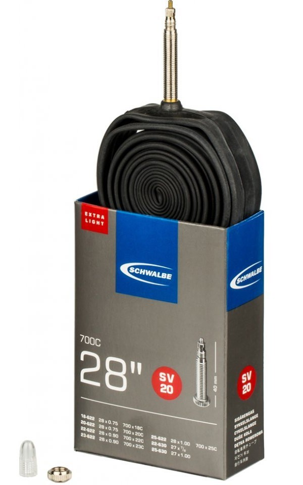 Schwalbe Schlauch SV20 28" 18/25-622/630 Prestaventil