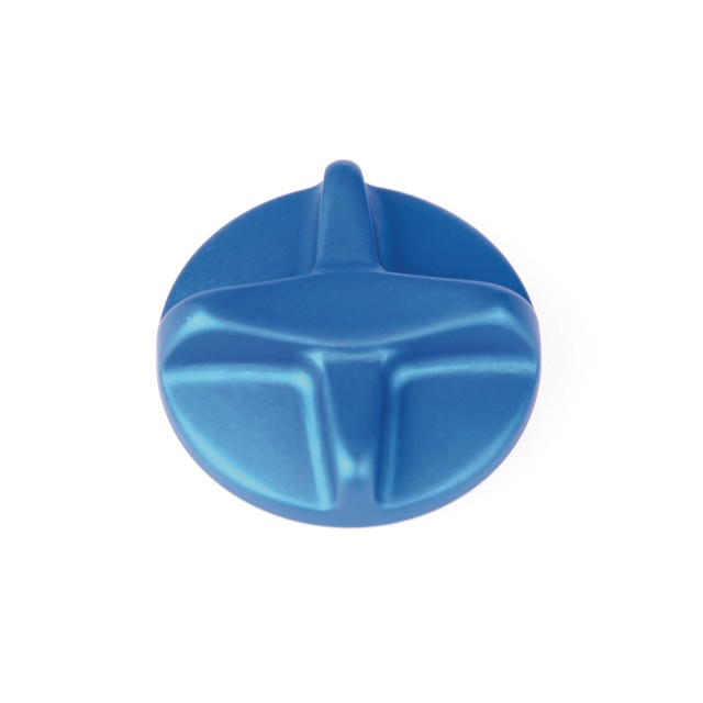 Fox Spring 14 40 FLOAT Air Topcap blue ano