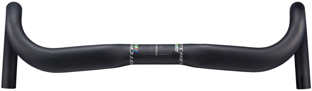 Ritchey Road Lenker WCS Ergomax 44cm (c-c oben), blatte black, 31.8mm Di2 internal routing