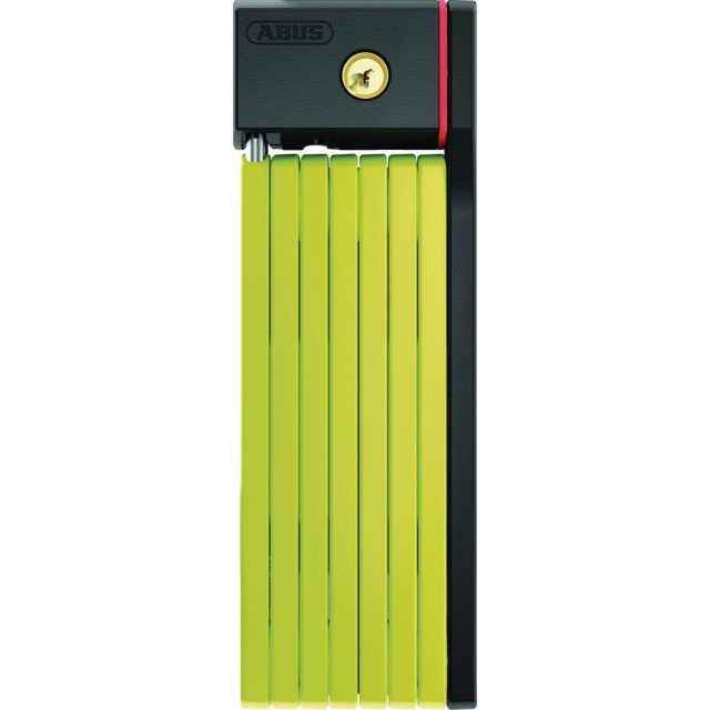 ABUS Faltschloss uGrip Bordo Big 5700/100 mit Halter SH 5700/100 lime
