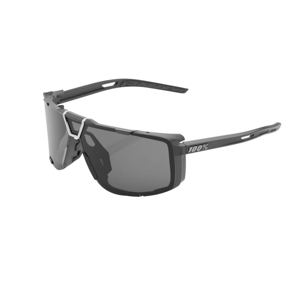 100% Eastcraft Brille Matte Black - Smoke