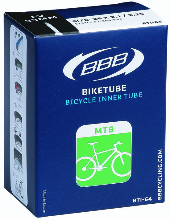 BBB Schlauch 26 x 3.0 Schrader AV MTB