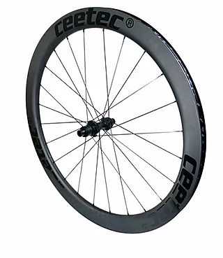 Phenum by Ceetec Ceetec Road Wheelset Revolution R50 Disc black glossy, Shimano HG Body , DT Swiss 240