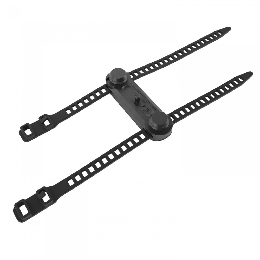 Fidlock Twist Uni Base universelle Rahmenhalterung für Rohre mit Durchmesser 28  62 mm, männliches Teil.