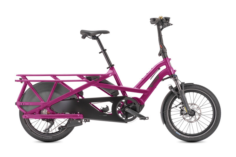 TERN Bikes Tern GSD S10 Cargo Line, 500Wh Shimano 1x10,   dragon fruit, purple, Demofahrzeug