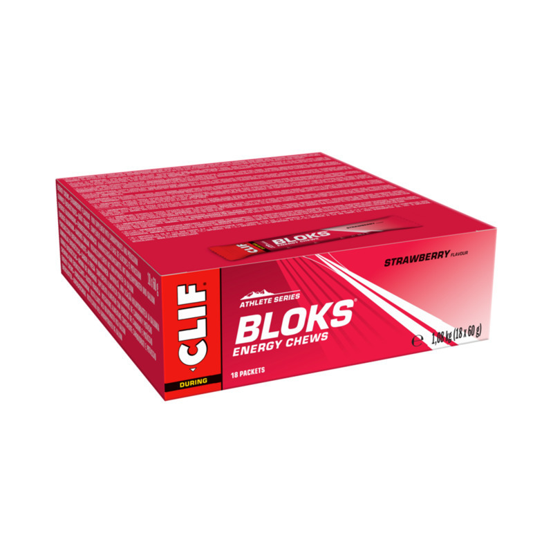 CLIF CLIF Shot BLOKS Strawberry 18er Packung