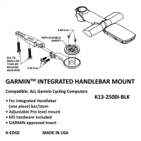 K-Edge GARMIN IHS Mount black,one size