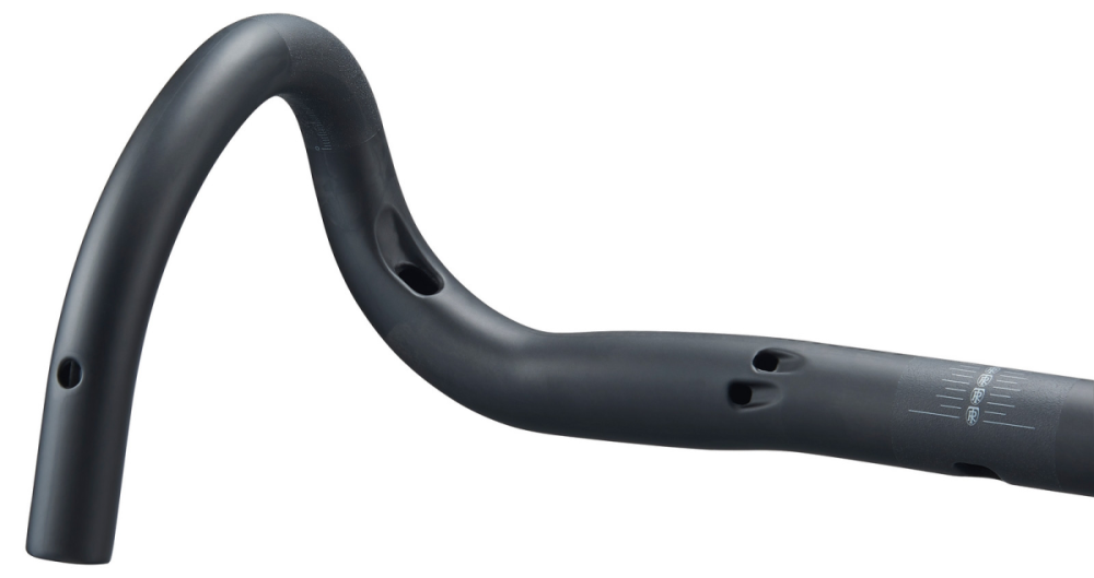 Ritchey Road Lenker Superlogic Evo Curve 40cm (c-c), UD Carbon matt, 31.8mm, Full internal routing & Di2
